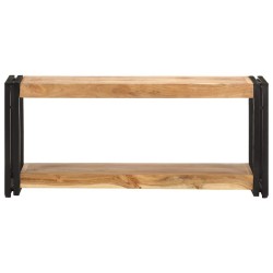 Meuble TV 90x30x40 cm Bois d'acacia solide 584111584111