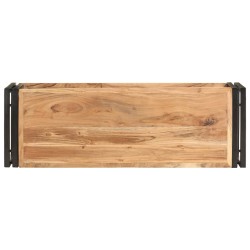 Meuble TV 90x30x40 cm Bois d'acacia solide 584111584111