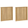 Module d'accoudoirs 2 pcs Blanc 60 x 6 x 61 cm 584114584114