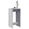 Table de bar sonoma gris 51x50x103,5 cm bois d'ingénierie 584117584117