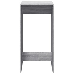 Table de bar sonoma gris 51x50x103,5 cm bois d'ingénierie 584117584117