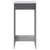 Table de bar sonoma gris 51x50x103,5 cm bois d'ingénierie 584117584117