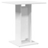 Table de bistro Blanc 60x60x75 cm Bois d'ingénierie 584120584120
