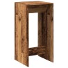 Table de bar vieux bois 51x50x103,5 cm bois d'ingénierie 584121584121