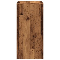 Table de bar vieux bois 51x50x103,5 cm bois d'ingénierie 584121584121