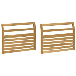Module d'accoudoirs 2 pcs Blanc 78,5 x 8,5 x 60 cm 584123584123