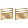 Module d'accoudoirs 2 pcs Blanc 78,5 x 8,5 x 60 cm 584123584123