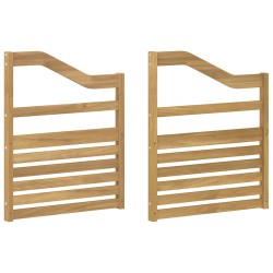 Module d'accoudoirs 2 pcs Blanc 59 x 4 x 73 cm 584124584124