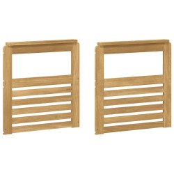 Module d'accoudoirs 2 pcs Blanc 59 x 6 x 61 cm 584125584125
