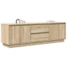 Meuble TV avec lumières LED chêne sonoma 160,5x41x50 cm 584130584130