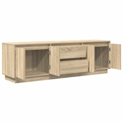 Meuble TV avec lumières LED chêne sonoma 160,5x41x50 cm 584130584130