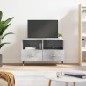 Meuble TV Gris béton 80x36x50 cm Bois d'ingénierie 584132584132