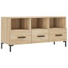 Meuble TV chêne sonoma 102x36x50 cm bois d'ingénierie 584136584136