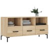 Meuble TV chêne sonoma 102x36x50 cm bois d'ingénierie 584136584136