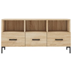 Meuble TV chêne sonoma 102x36x50 cm bois d'ingénierie 584136584136