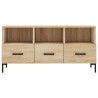 Meuble TV chêne sonoma 102x36x50 cm bois d'ingénierie 584136584136