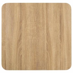 Table de bistro marron clair 50x50 cm MDF 584138584138