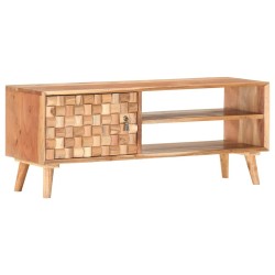 Meuble TV 100x30x40 cm Bois d'acacia massif  584146584146