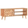 Meuble TV 100x30x40 cm Bois d'acacia massif  584146584146
