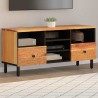 Meuble TV 100x33x46 cm bois d'acacia solide 584148584148