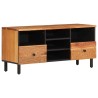 Meuble TV 100x33x46 cm bois d'acacia solide 584148584148