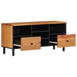 Meuble TV 100x33x46 cm bois d'acacia solide 584148584148