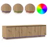 Meuble TV 180 x 38 x 49 cm Chêne artisanal Bois d'ingénierie 584149584149