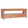 Meuble TV 115x30x40 cm Bois d'acajou massif 584150584150