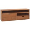 Meuble TV 110x30x40 cm Bois de teck massif 584151584151