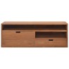 Meuble TV 110x30x40 cm Bois de teck massif 584151584151