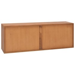 Meuble TV 110x30x40 cm Bois de teck massif 584151584151