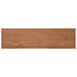 Meuble TV 110x30x40 cm Bois de teck massif 584151584151