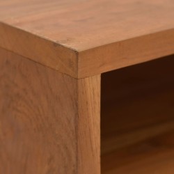 Meuble TV 110x30x40 cm Bois de teck massif 584151584151