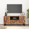 Meuble TV 105x33,5x46 cm bois de récupération et d'ingénierie 584158584158