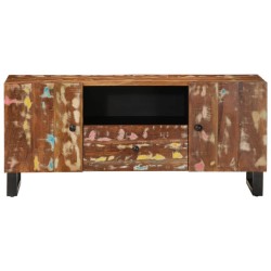 Meuble TV 105x33,5x46 cm bois de récupération et d'ingénierie 584158584158