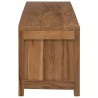 Meuble TV 110 x 30 x 35 cm Naturel Bois de teck massif 584159584159