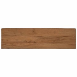 Meuble TV 110 x 30 x 35 cm Naturel Bois de teck massif 584159584159