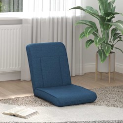 Fauteuil de sol ajustable Bleu Tissu 584163584163