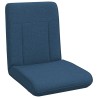 Fauteuil de sol ajustable Bleu Tissu 584163584163