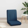 Fauteuil de sol ajustable Bleu Tissu 584163584163