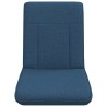 Fauteuil de sol ajustable Bleu Tissu 584163584163