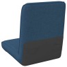 Fauteuil de sol ajustable Bleu Tissu 584163584163