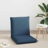 Fauteuil de sol ajustable Bleu Tissu 584164584164