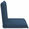 Fauteuil de sol ajustable Bleu Tissu 584164584164