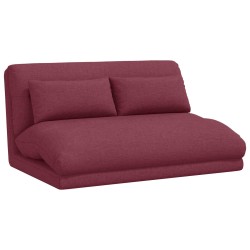 Fauteuil de sol ajustable Bordeaux Tissu 584170584170