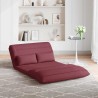Fauteuil de sol ajustable Bordeaux Tissu 584170584170