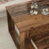 Ensemble de tables basses 2 pcs Bois ancien Bois d'ingénierie 584178584178