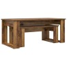 Ensemble de tables basses 2 pcs Bois ancien Bois d'ingénierie 584178584178