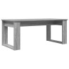 Ensemble de tables basses 2 pcs Gris Sonoma Bois d'ingénierie 584179584179