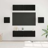 Ensemble meuble TV 6 pcs Chêne noir Bois d'ingénierie 584182584182
